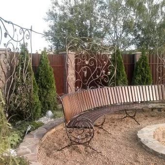 кованая садовая мебель в минске