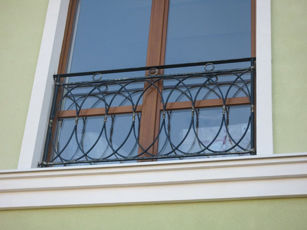 кованые заграждения для балкона