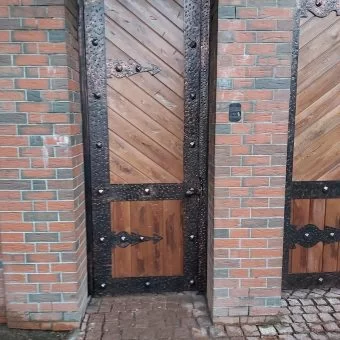 кованые ворота в Минске