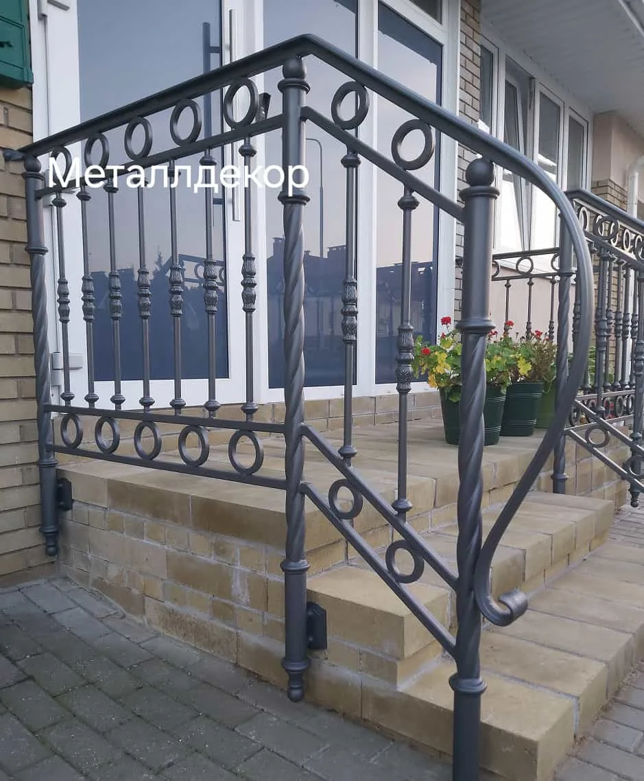 Кованые балконы и террасы