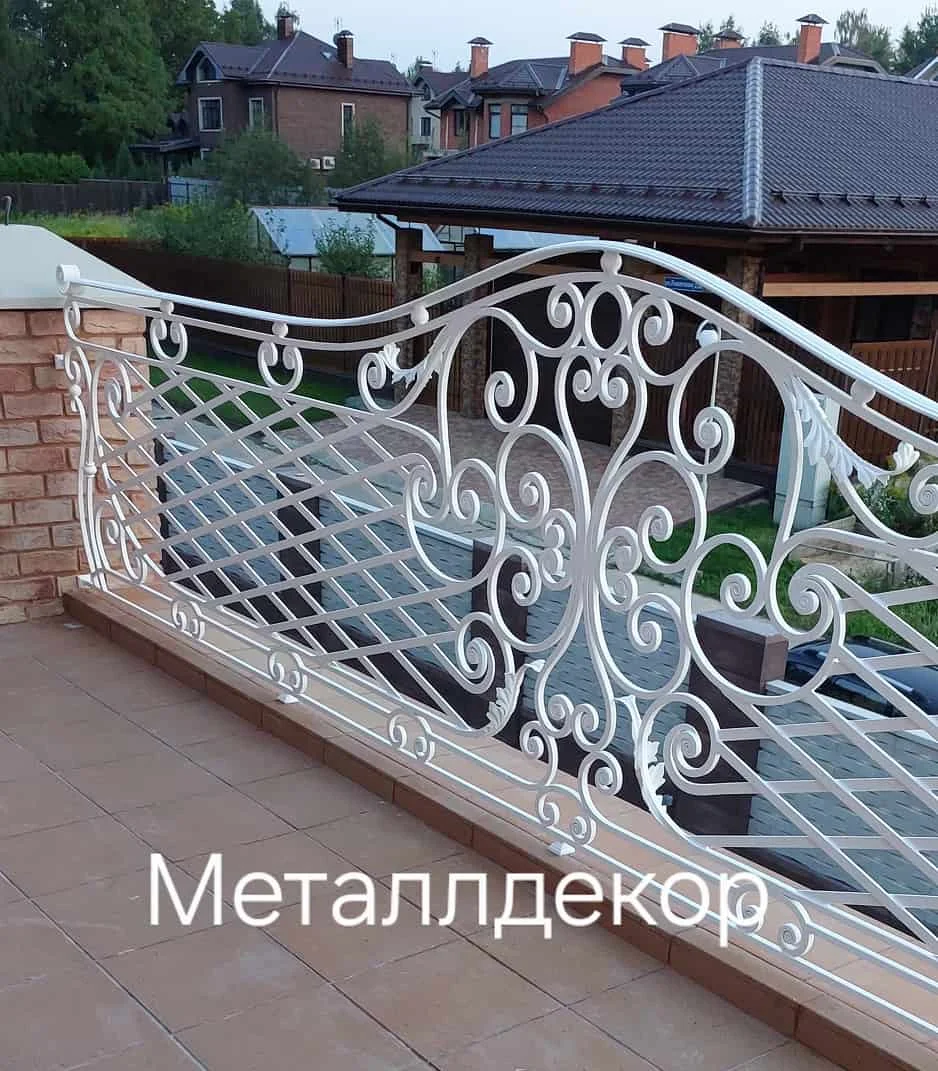 Кованые балконы и террасы
