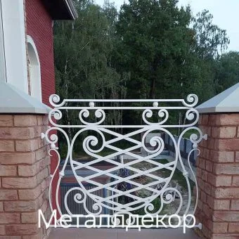 Кованые балконы и террасы
