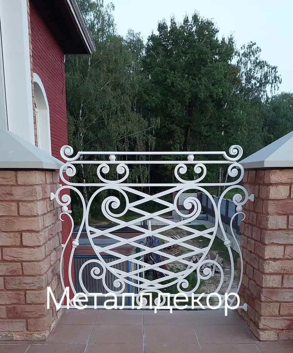 Кованые балконы и террасы