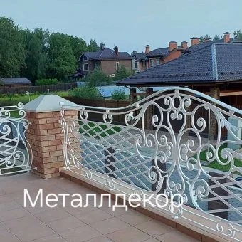 Кованые балконы и террасы