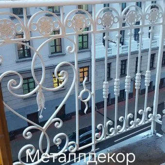 Кованые балконы и террасы